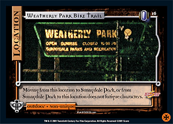 #16 Weatherly Park Bike Trail